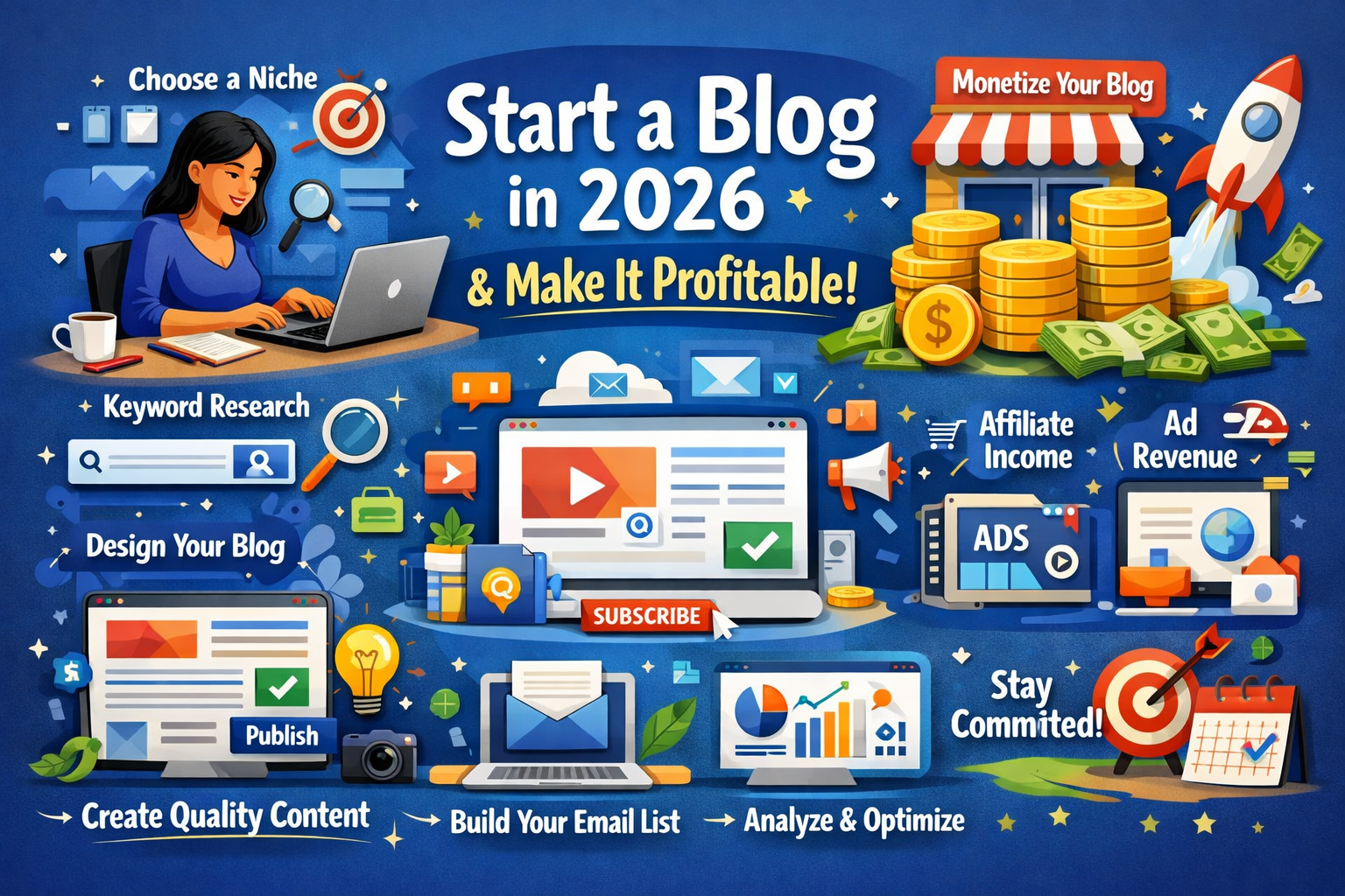 How to Start a Blog in 2026 and Turn It into a Profitable Platform ...